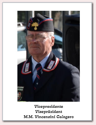 Vicepresidente Vizeprsident M.M. Vincenzini Calogero